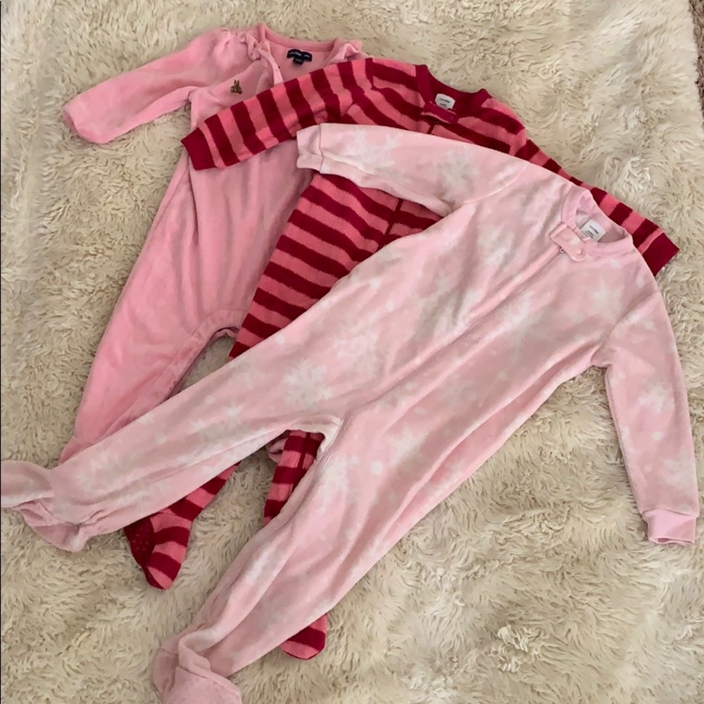 BABY GAP Girl’s Long Sleeve Onesies EUC